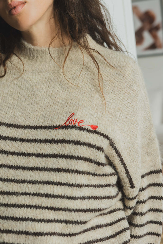 PULL LOVE MARINIÈRE
