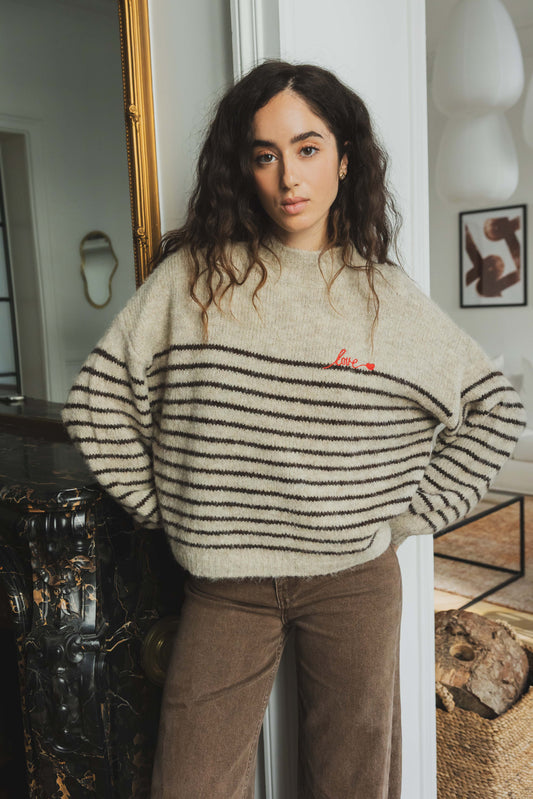 PULL LOVE MARINIÈRE