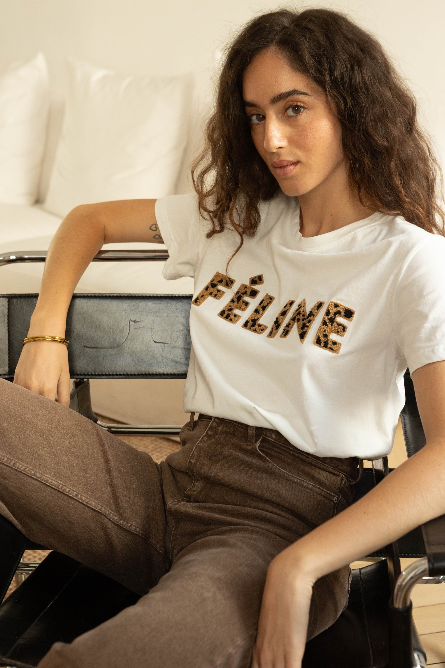 T-SHIRT FÉLINE