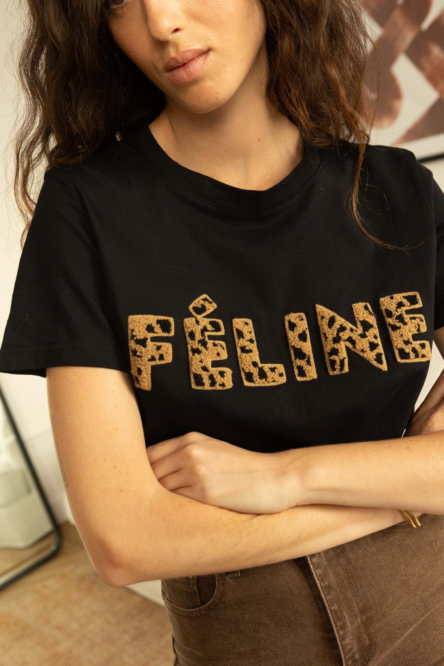 T-SHIRT FÉLINE