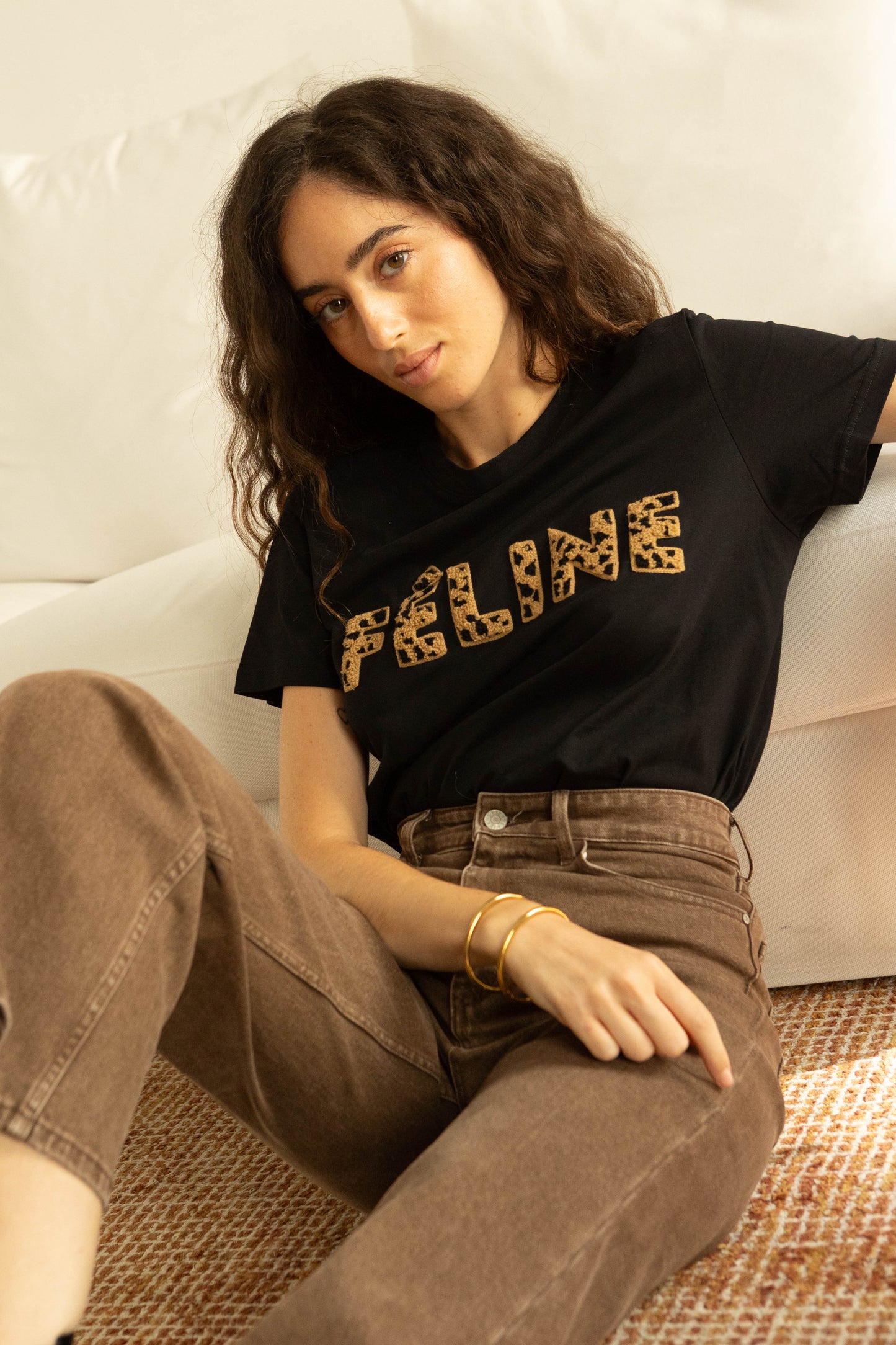 T-SHIRT FÉLINE