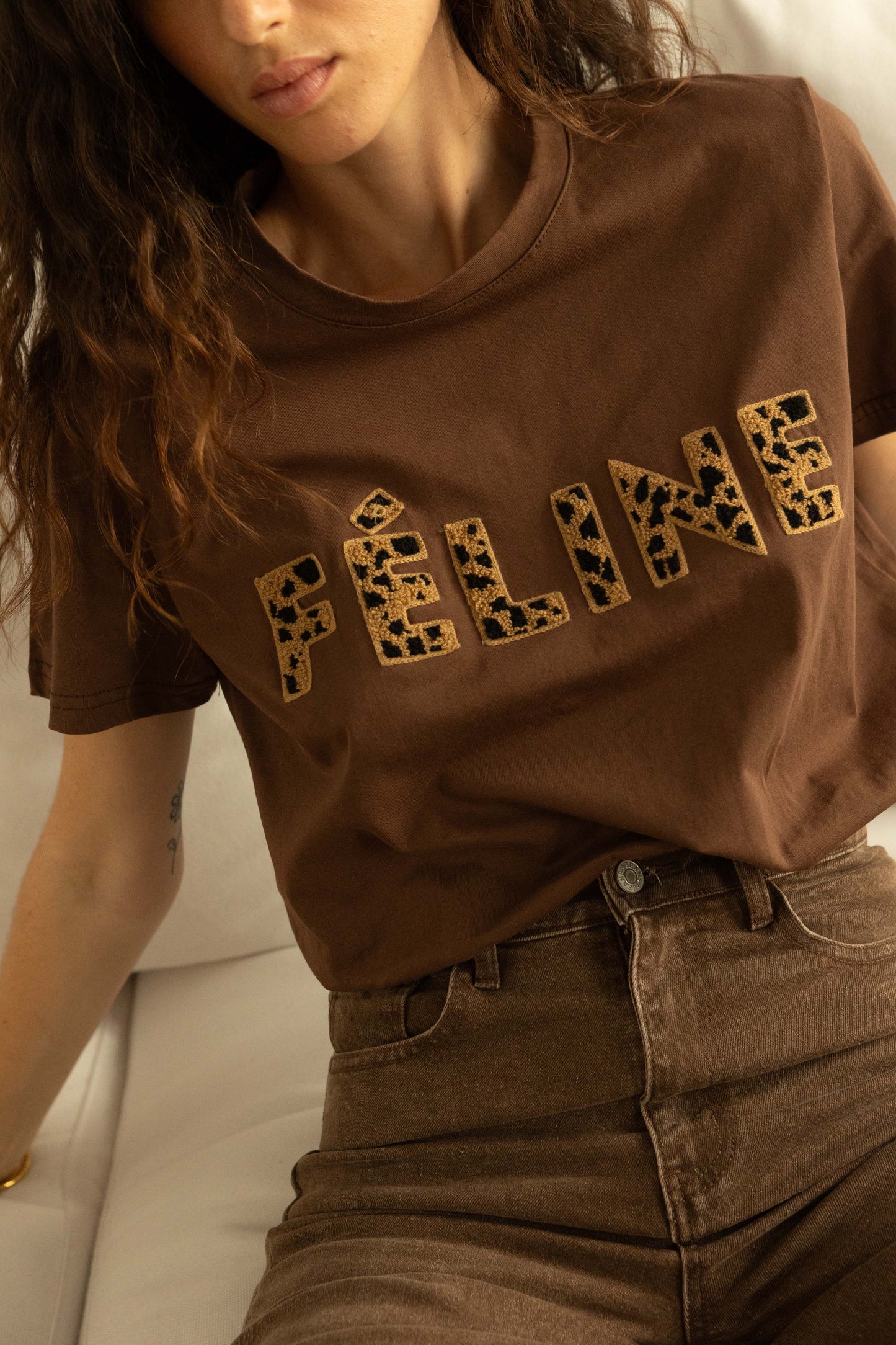 T-SHIRT FÉLINE