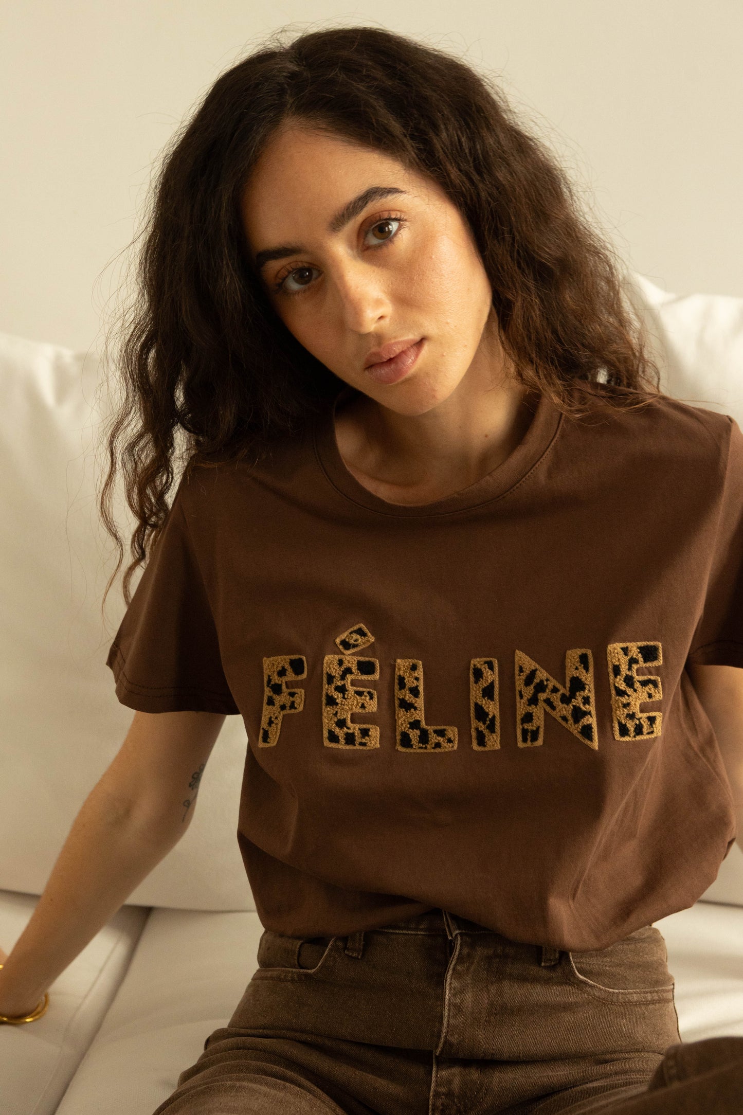 T-SHIRT FÉLINE