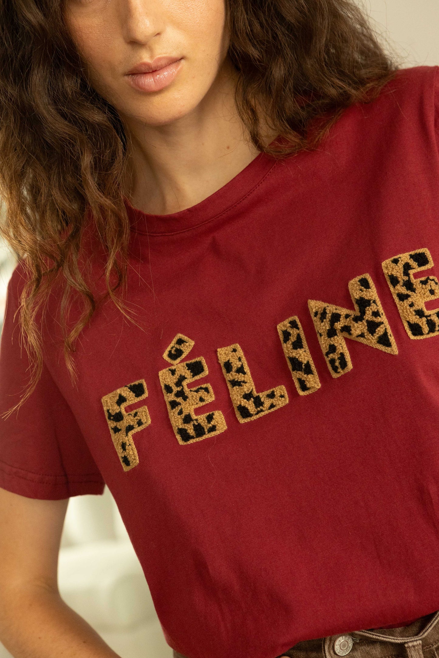 T-SHIRT FÉLINE