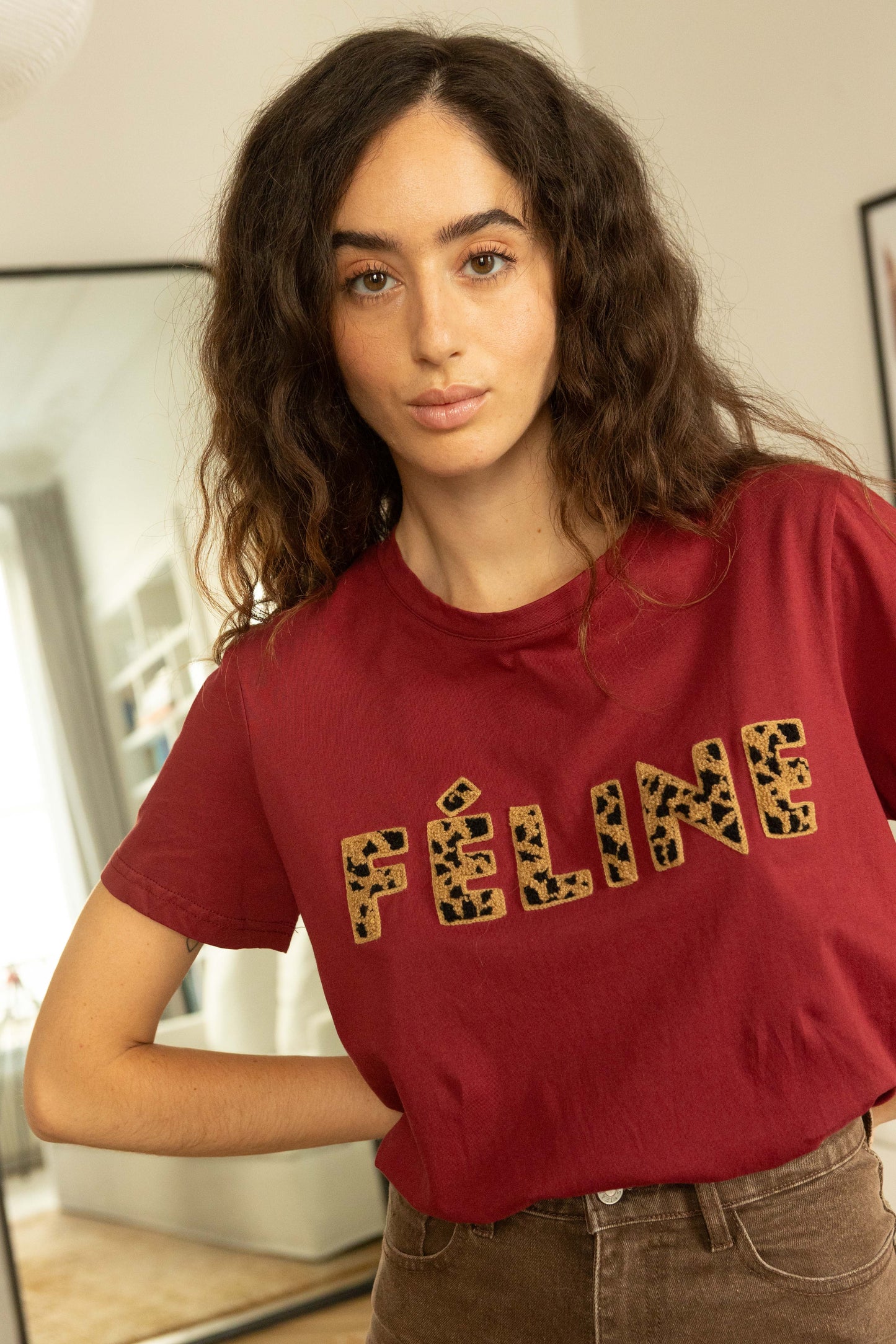 T-SHIRT FÉLINE