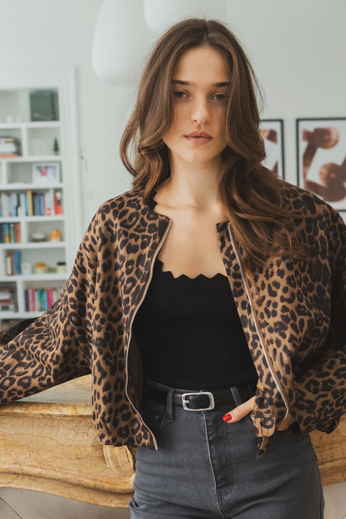 VESTE FAUVE