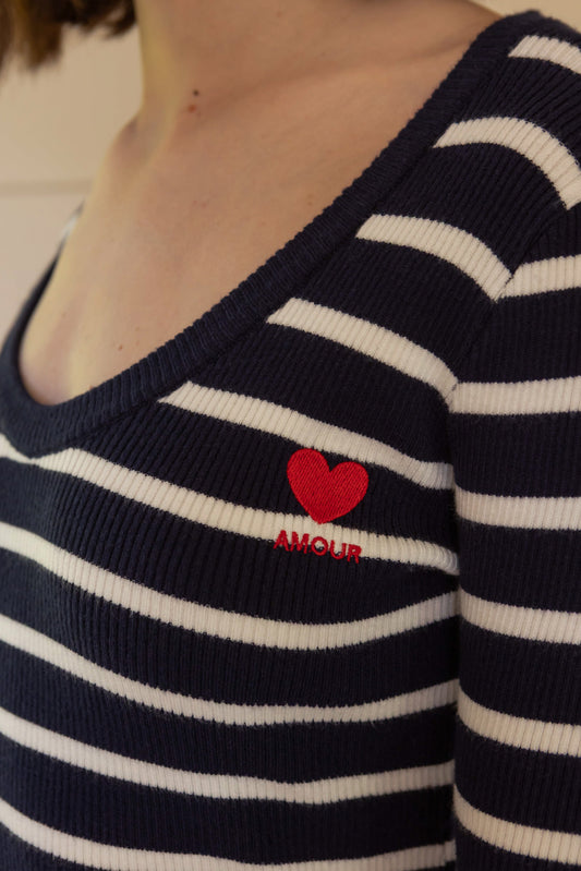 PULL ENORA MARINIÈRE