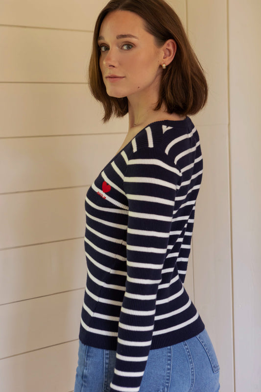 PULL ENORA MARINIÈRE