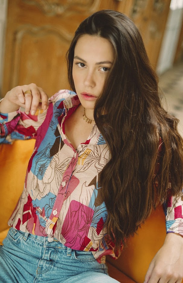 Chemise à imprimée Clélia