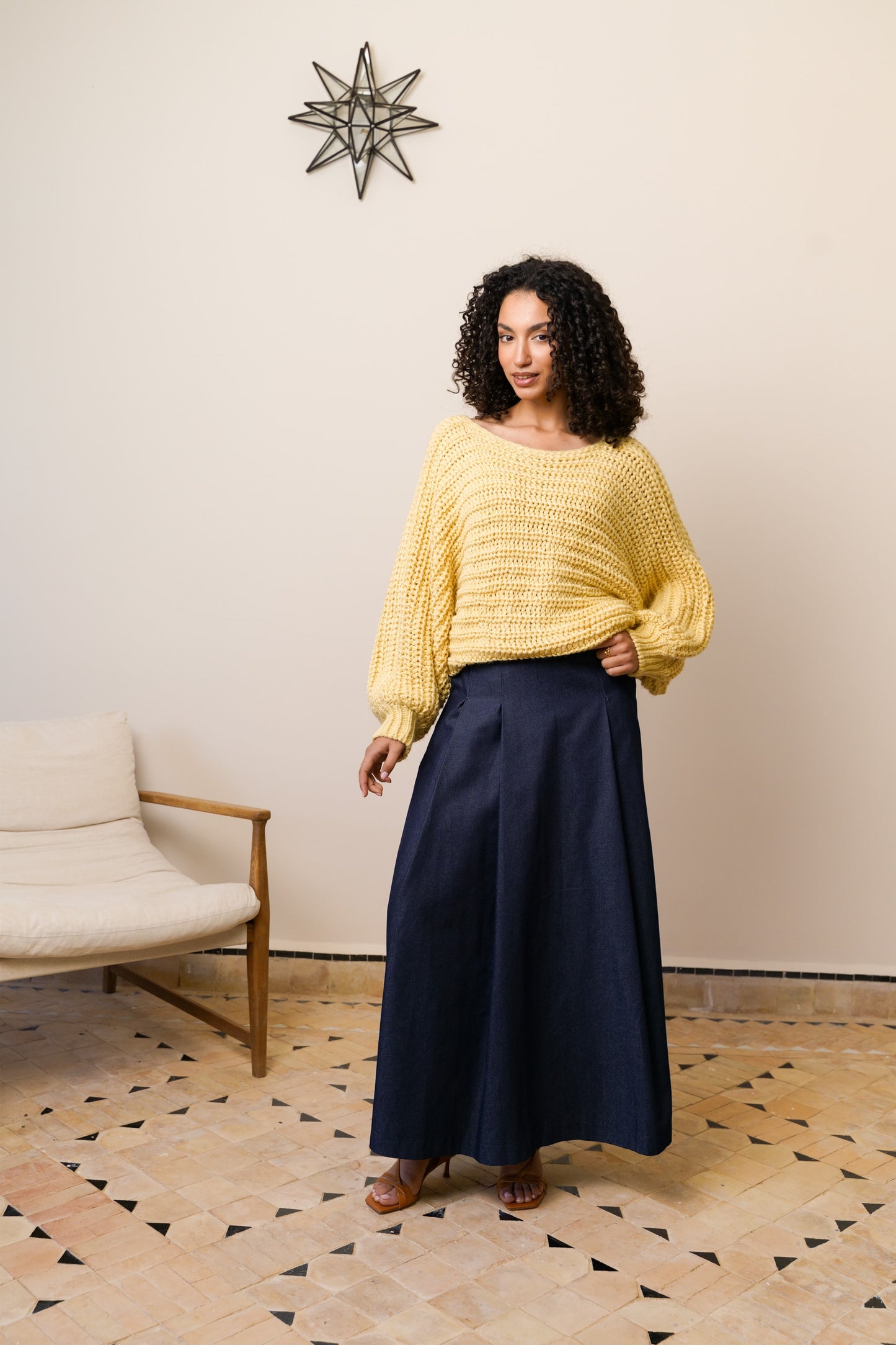 ALMEA KNIT SWEATER