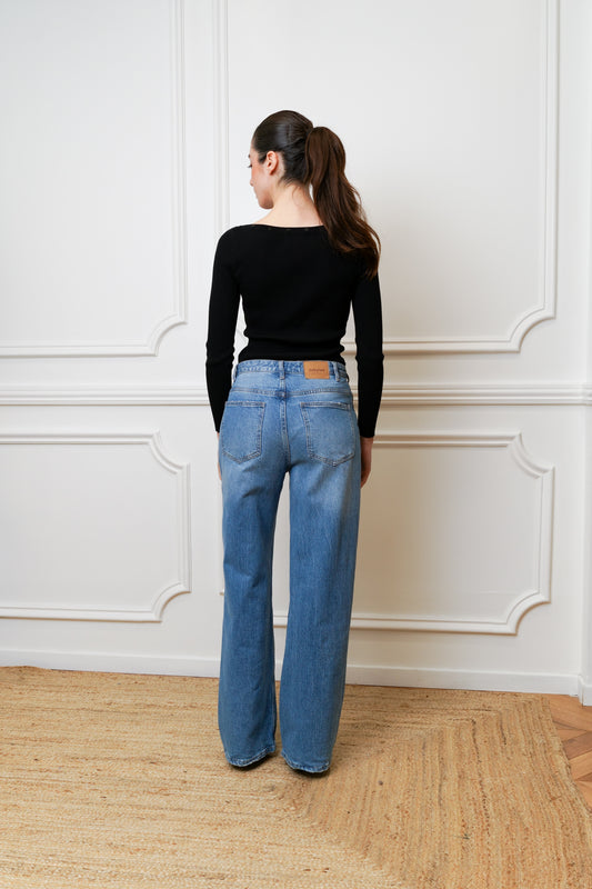 JAMES DOUBLE-BUTTON JEANS