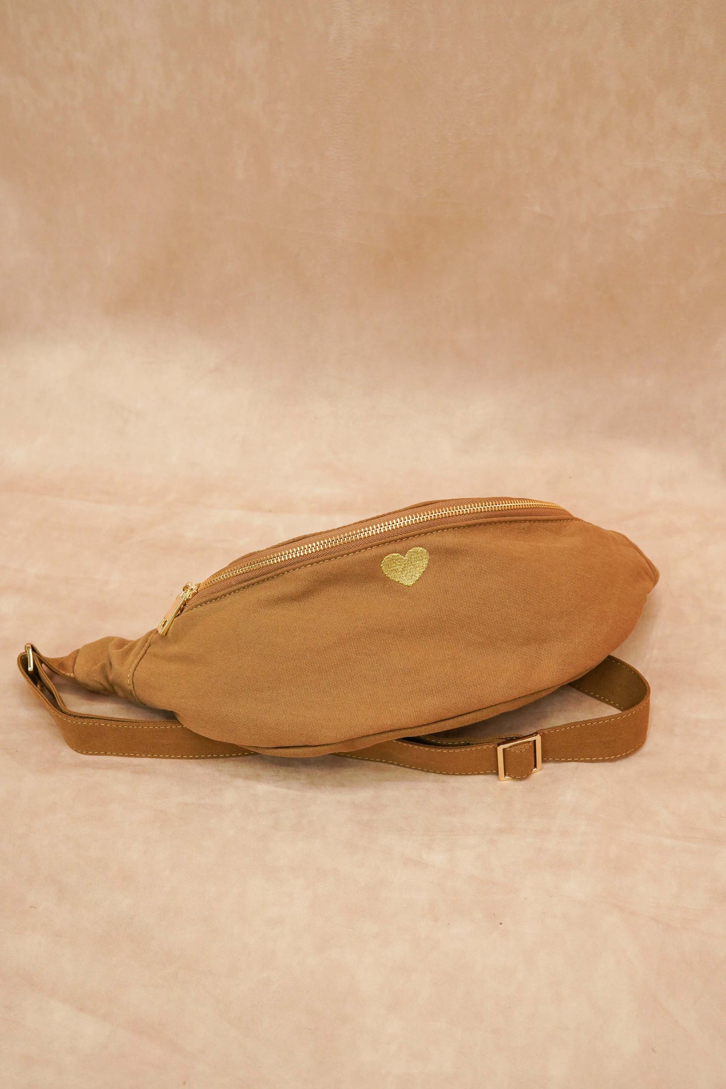 Embroidered Heart Bag