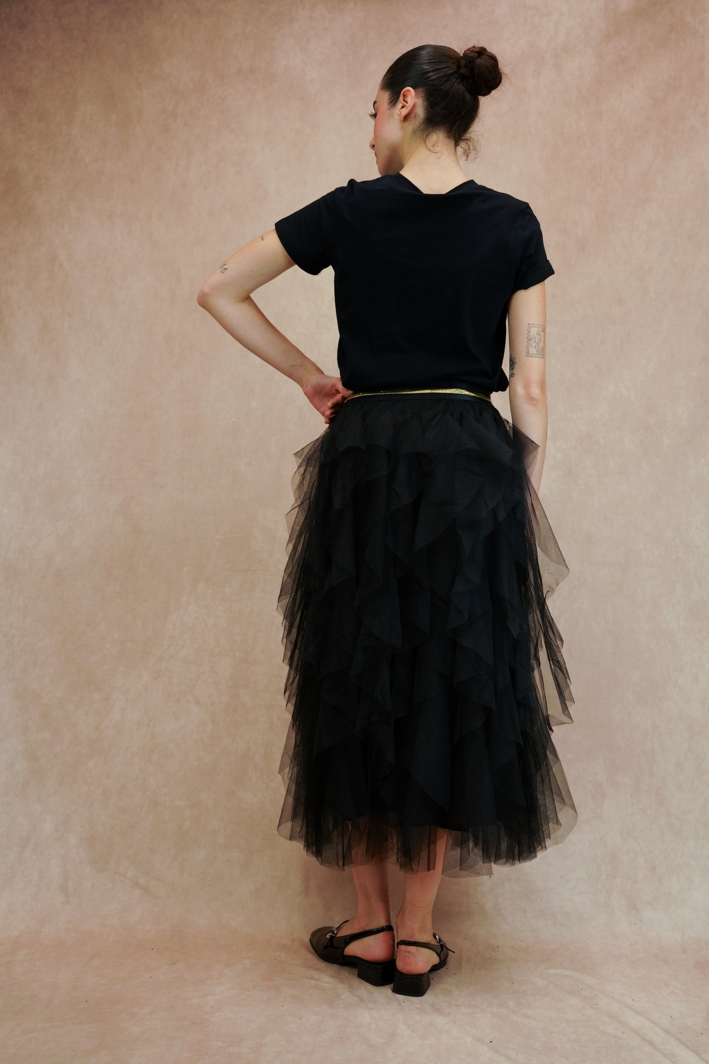 Long Tulle Skirt