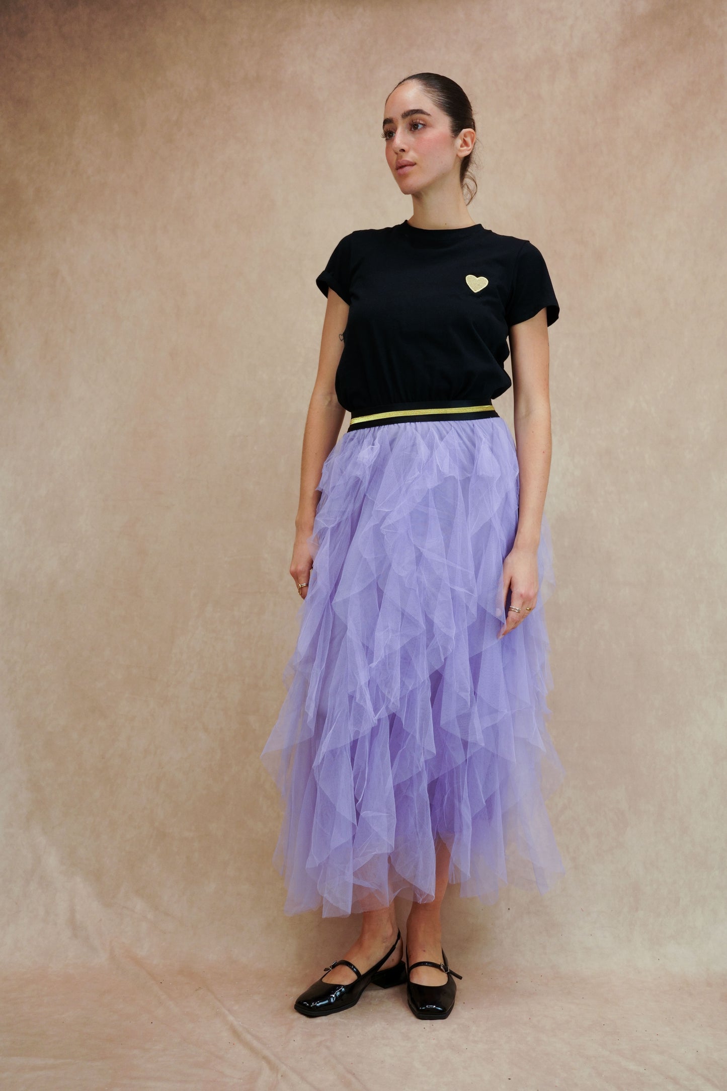Long Tulle Skirt