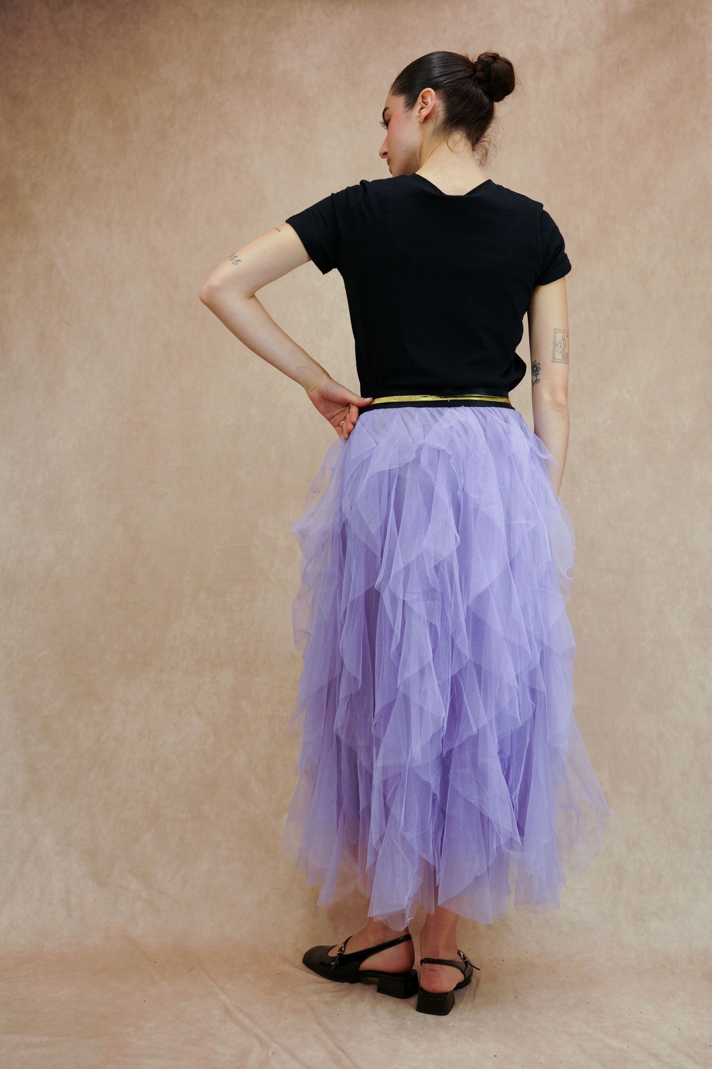 Long Tulle Skirt