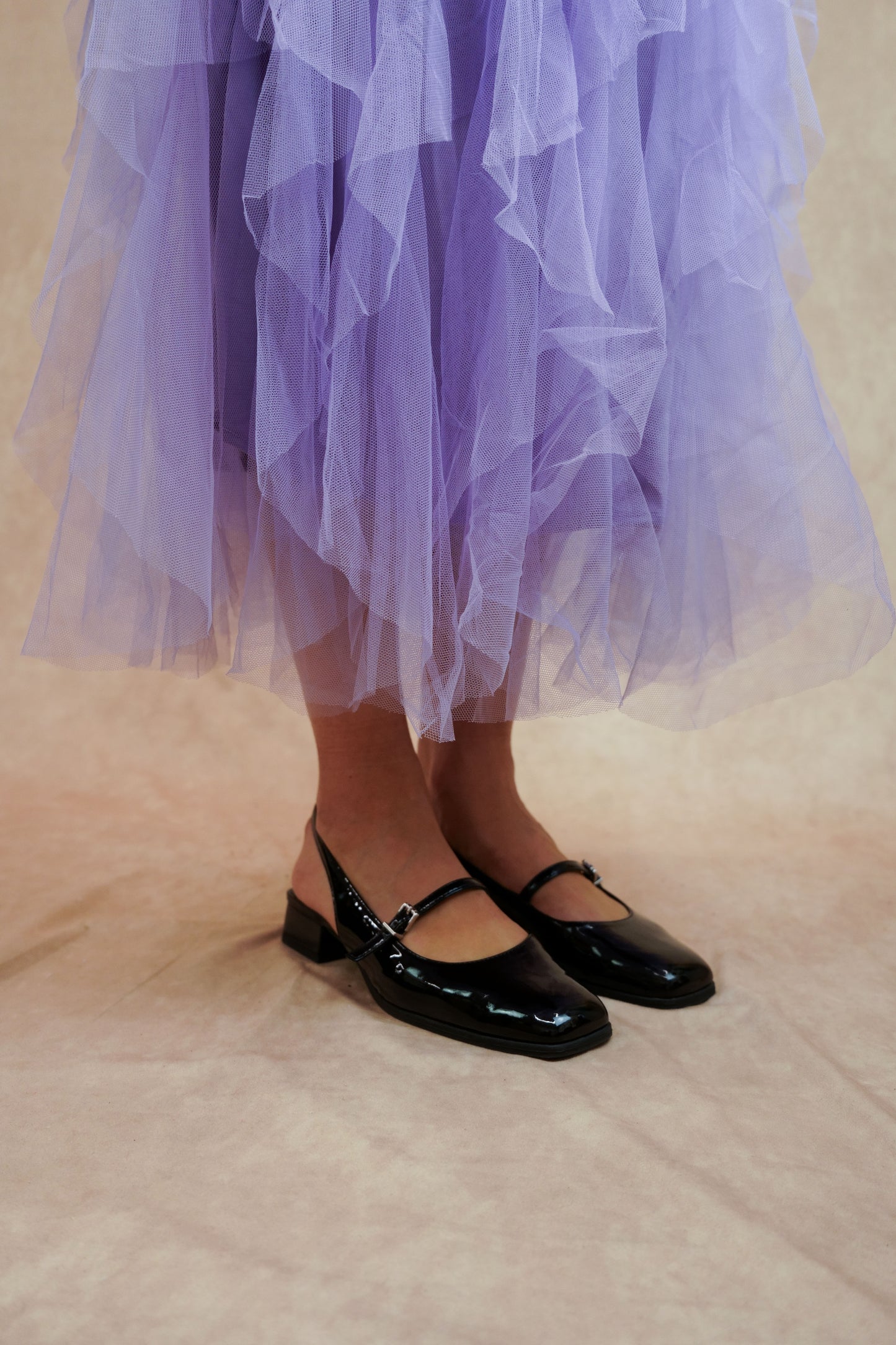 Long Tulle Skirt
