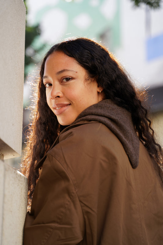 FOULARD TRIANGULAIRE EN MAILLE