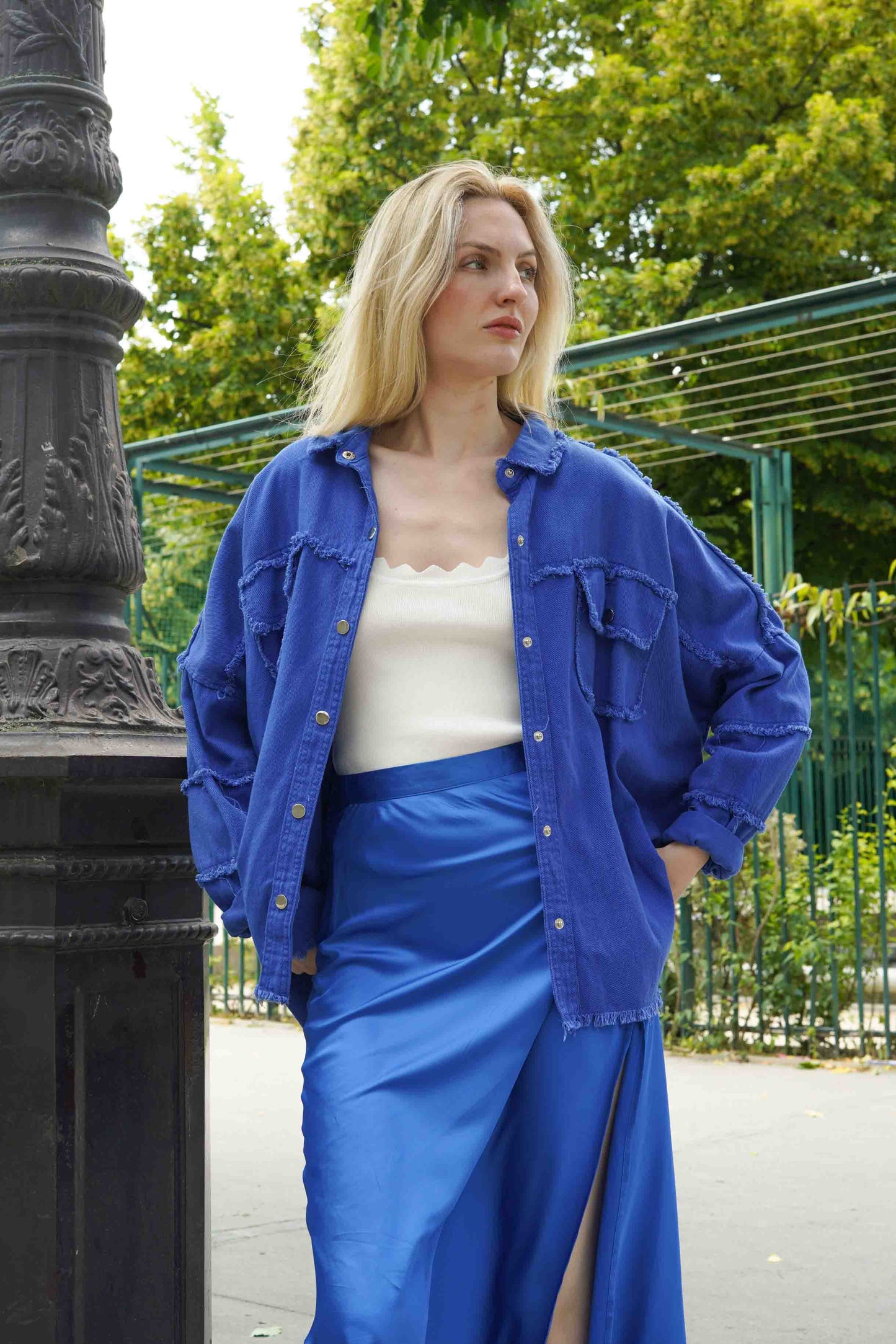 Veste oversize "ROCK&ROLL"