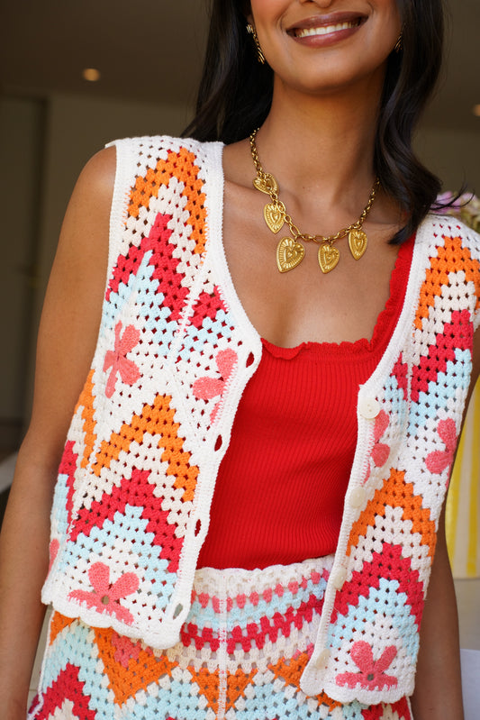 GILET CROCHET BLOOM