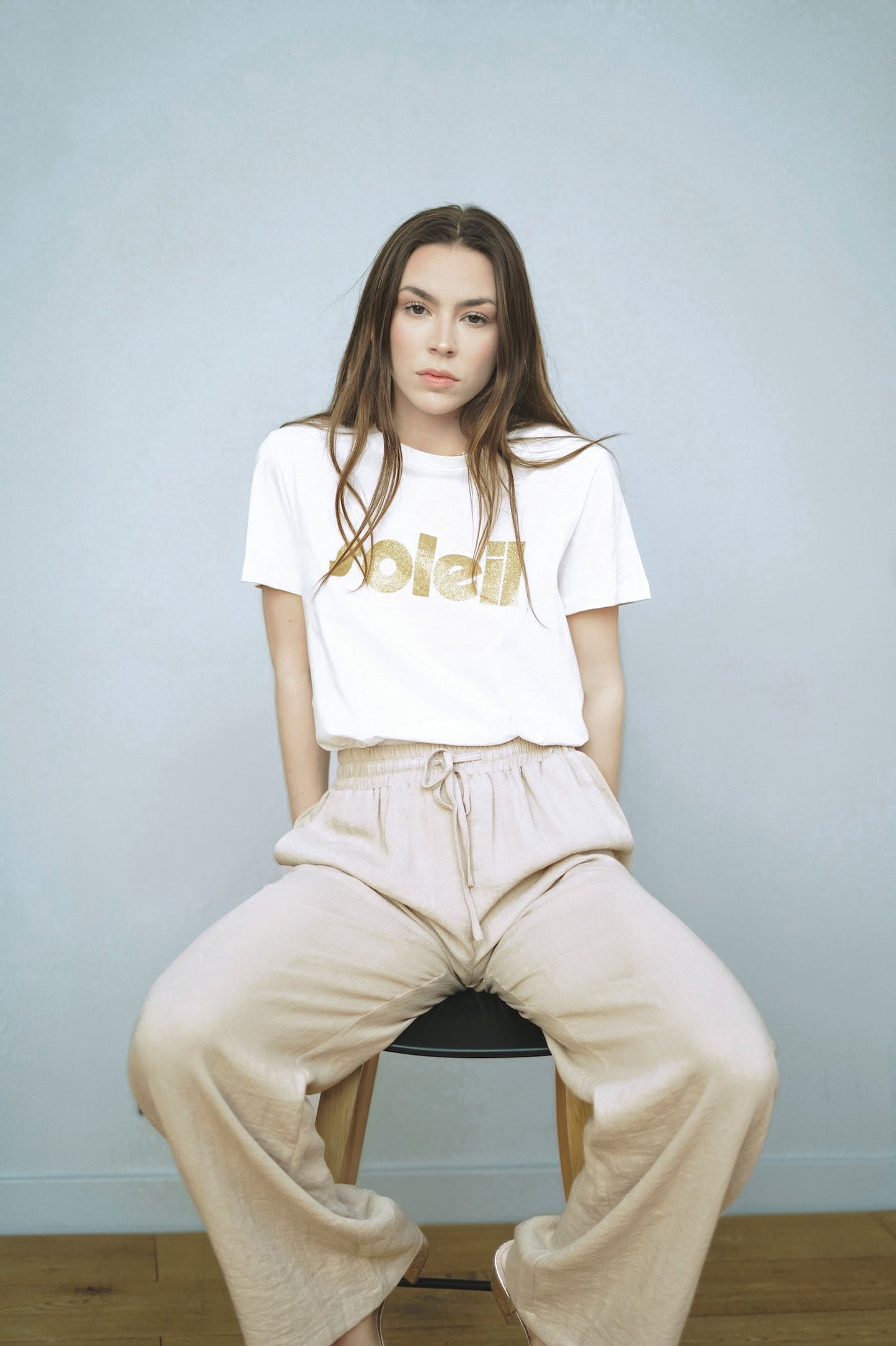 T-SHIRT SOLEIL DORÉ