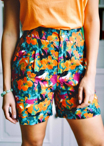 Luce floral shorts