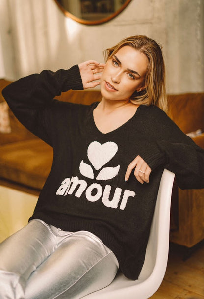 Pull Oversize "AMOUR"