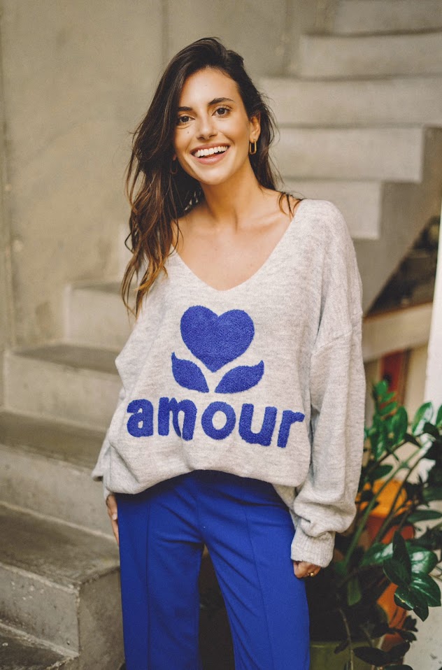 Pull Oversize "AMOUR"