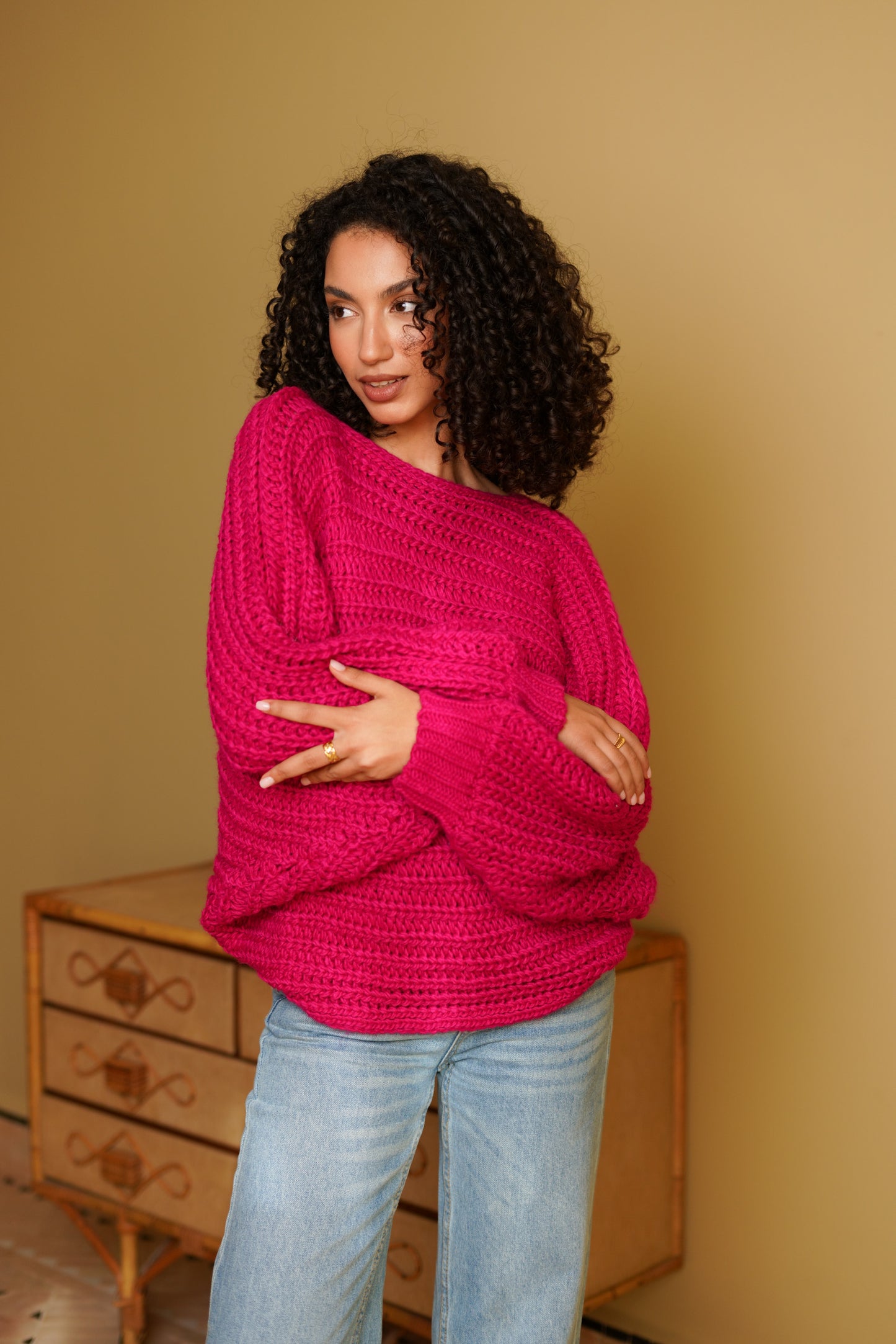 ALMEA KNIT SWEATER