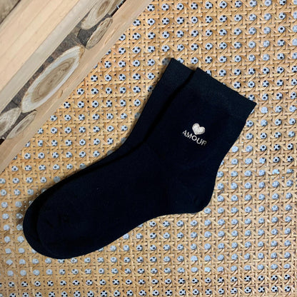 Chaussettes avec broderie Bea