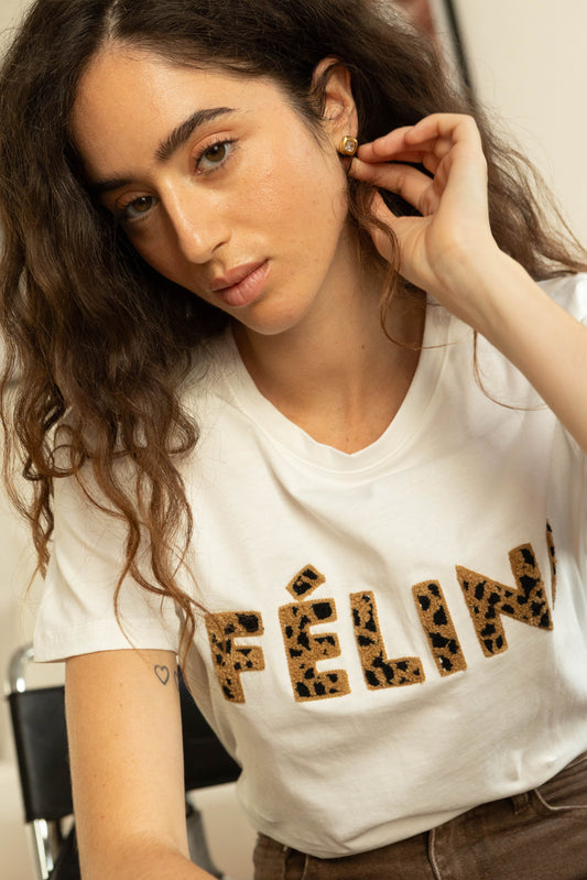 T-SHIRT FÉLINE