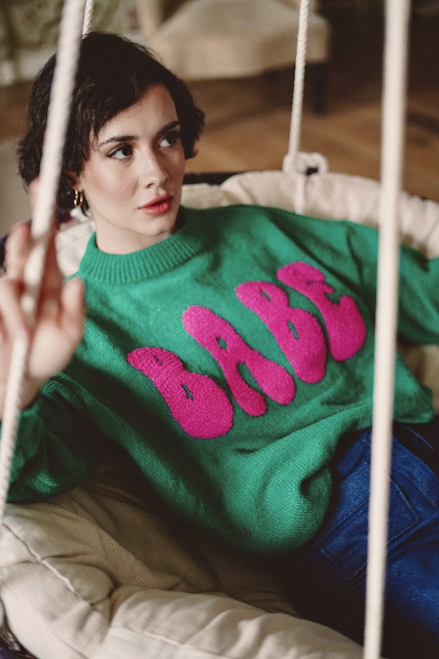 "Babe" Sweater