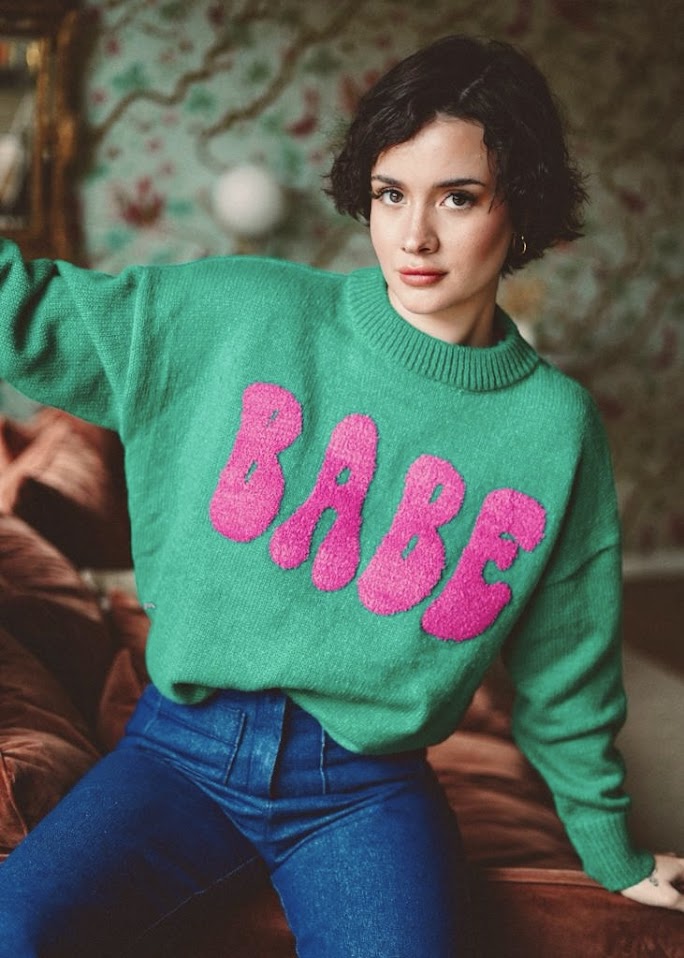 "Babe" Sweater