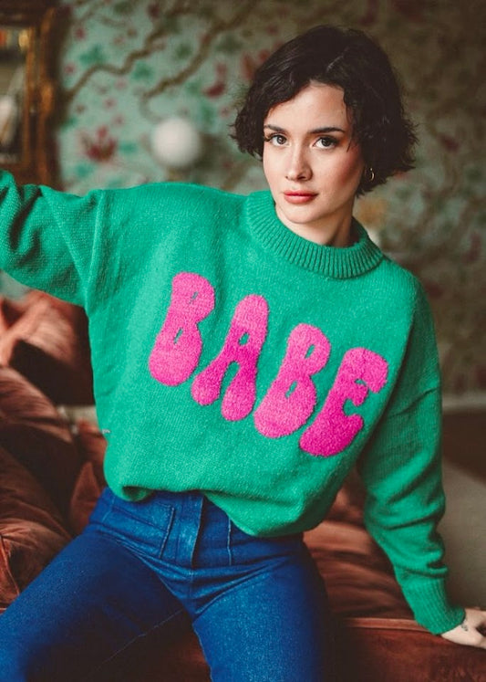 "Babe" Sweater