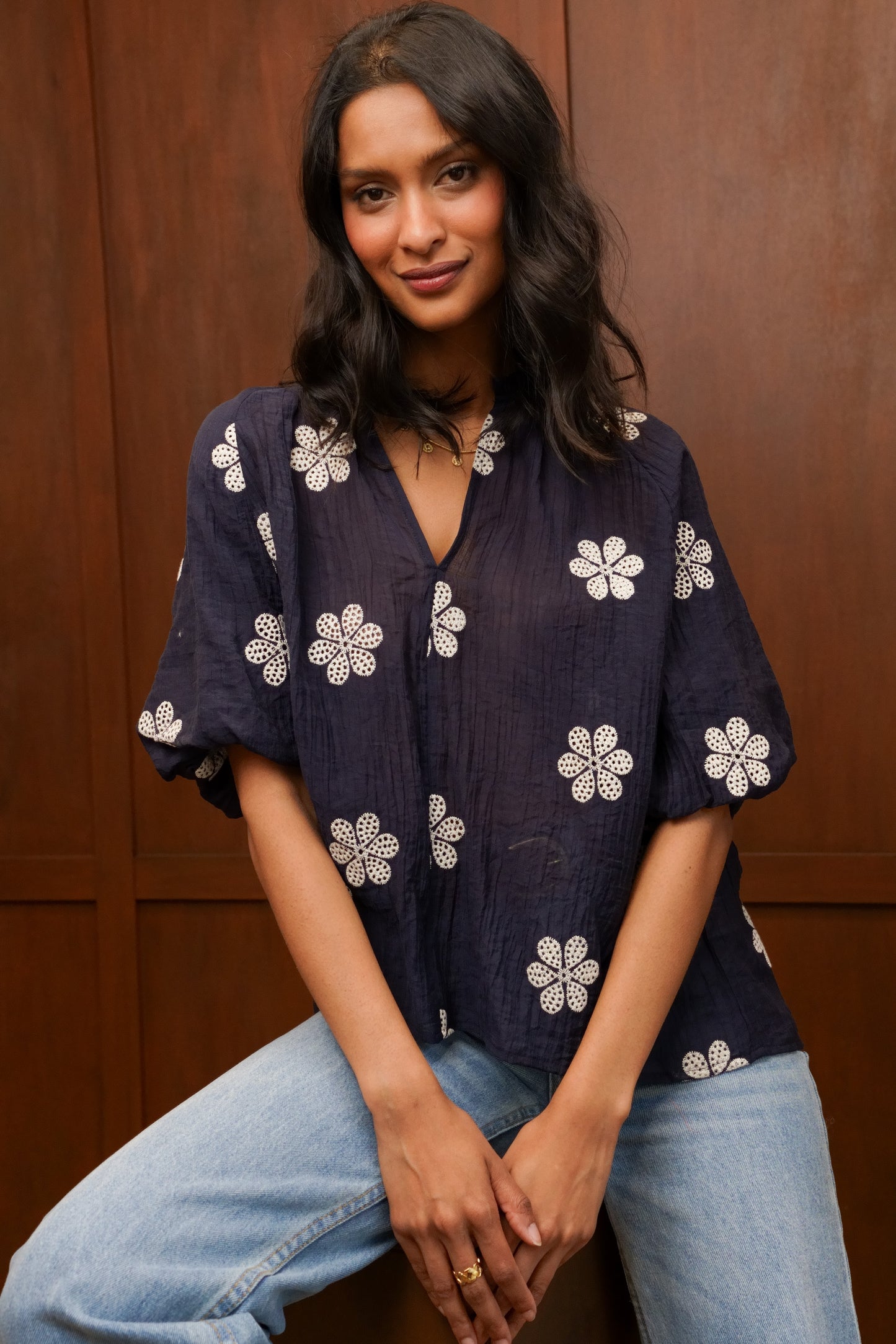 BLOUSE FLORA
