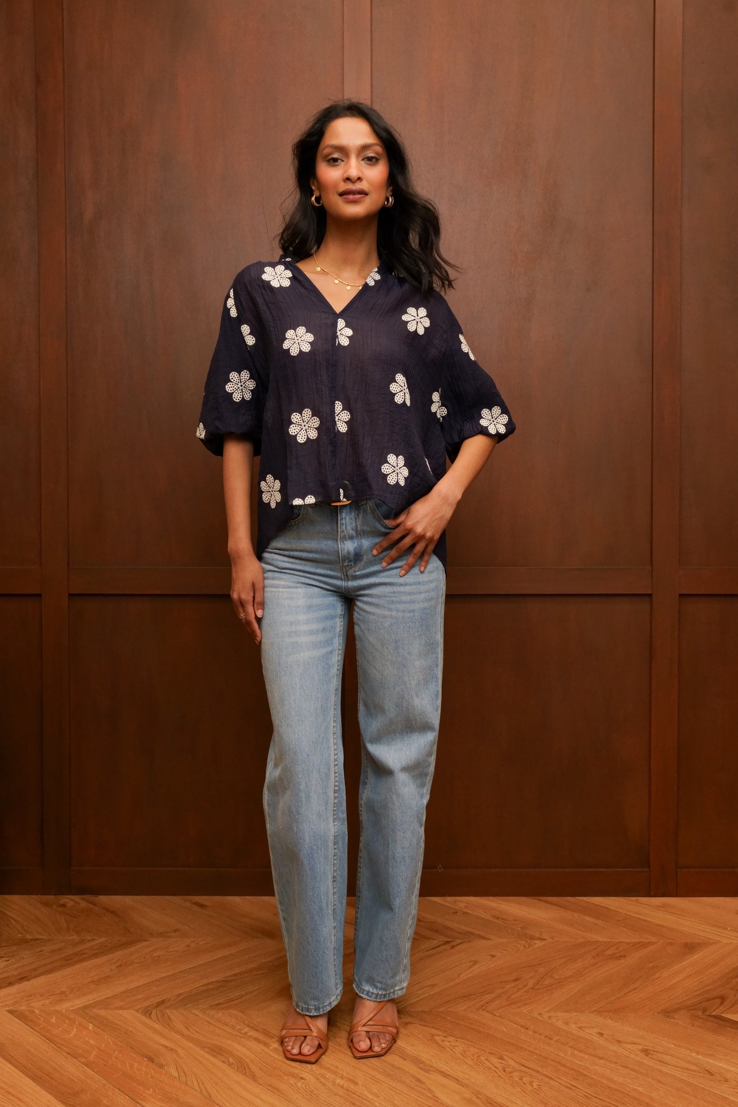 BLOUSE FLORA