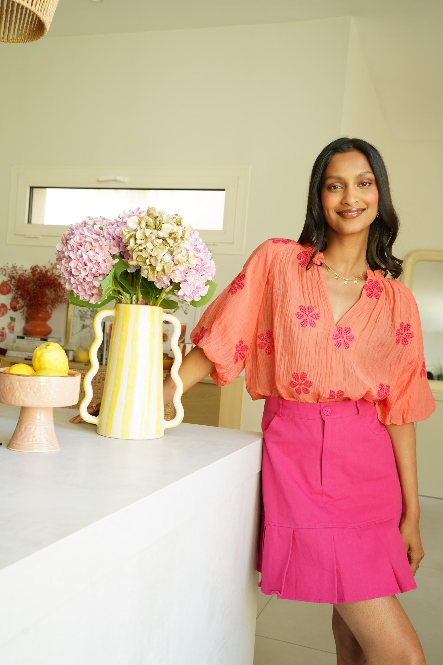 BLOUSE FLORA