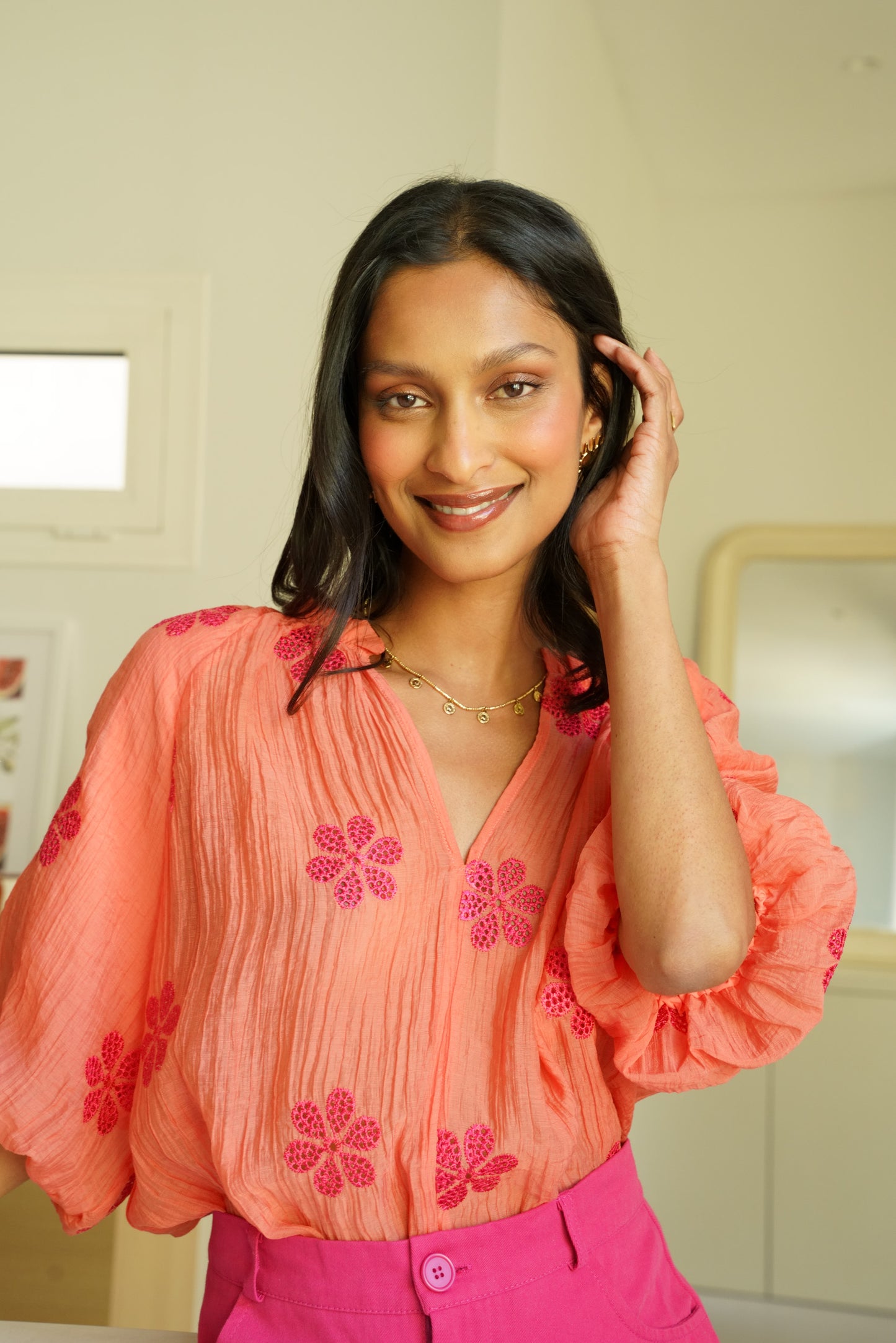 BLOUSE FLORA