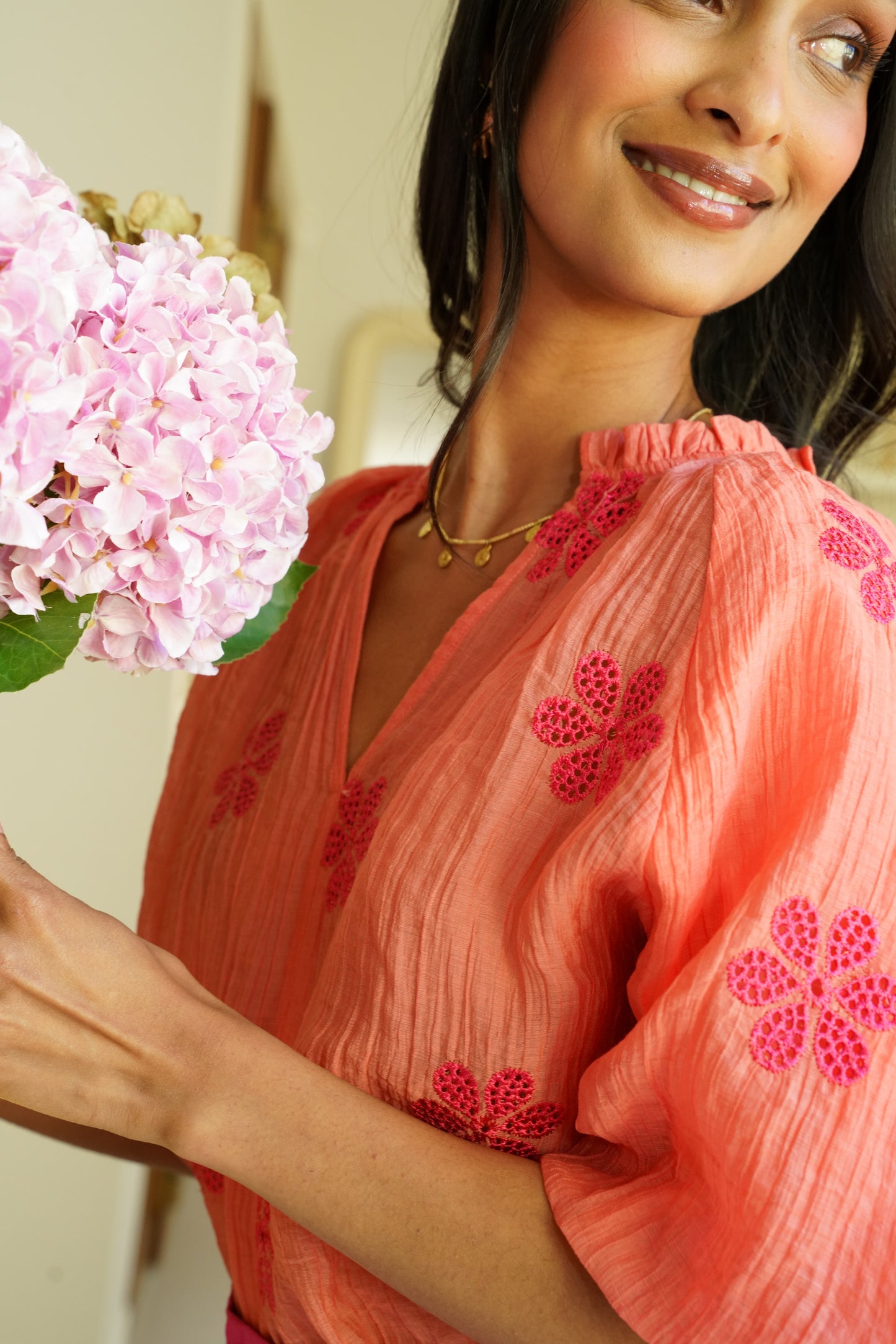 BLOUSE FLORA