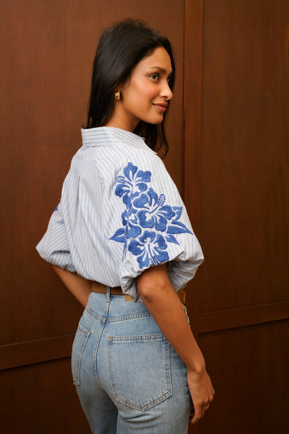 BLOUSE HIBISCUS