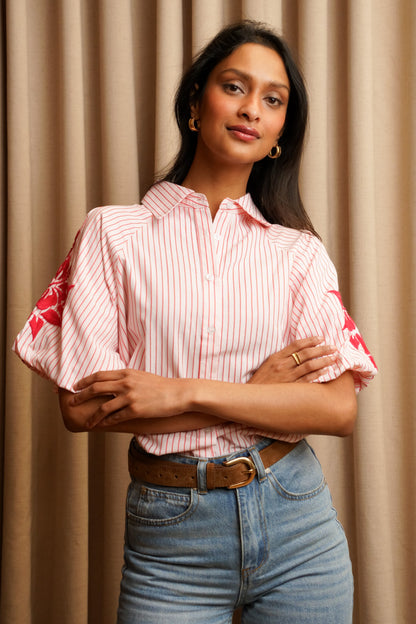 BLOUSE HIBISCUS