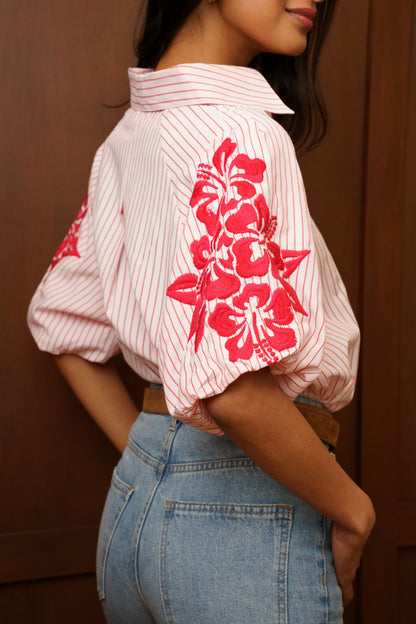 BLOUSE HIBISCUS