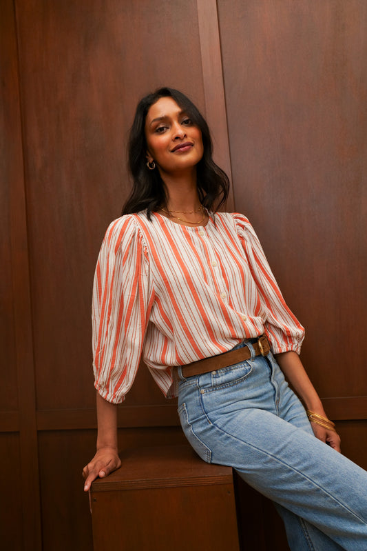 BLOUSE RAYÉ KALI