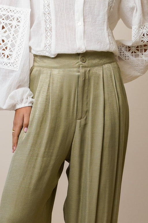 GABRIEL TENCEL TROUSERS