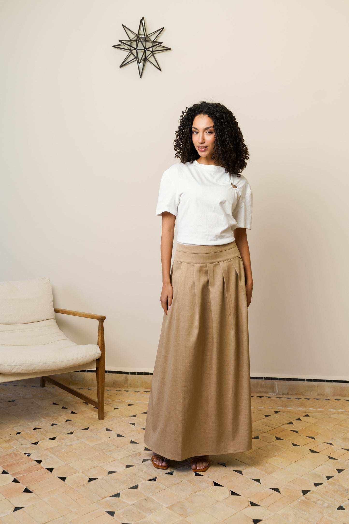 JUPE LONGUE CAMÉLIA