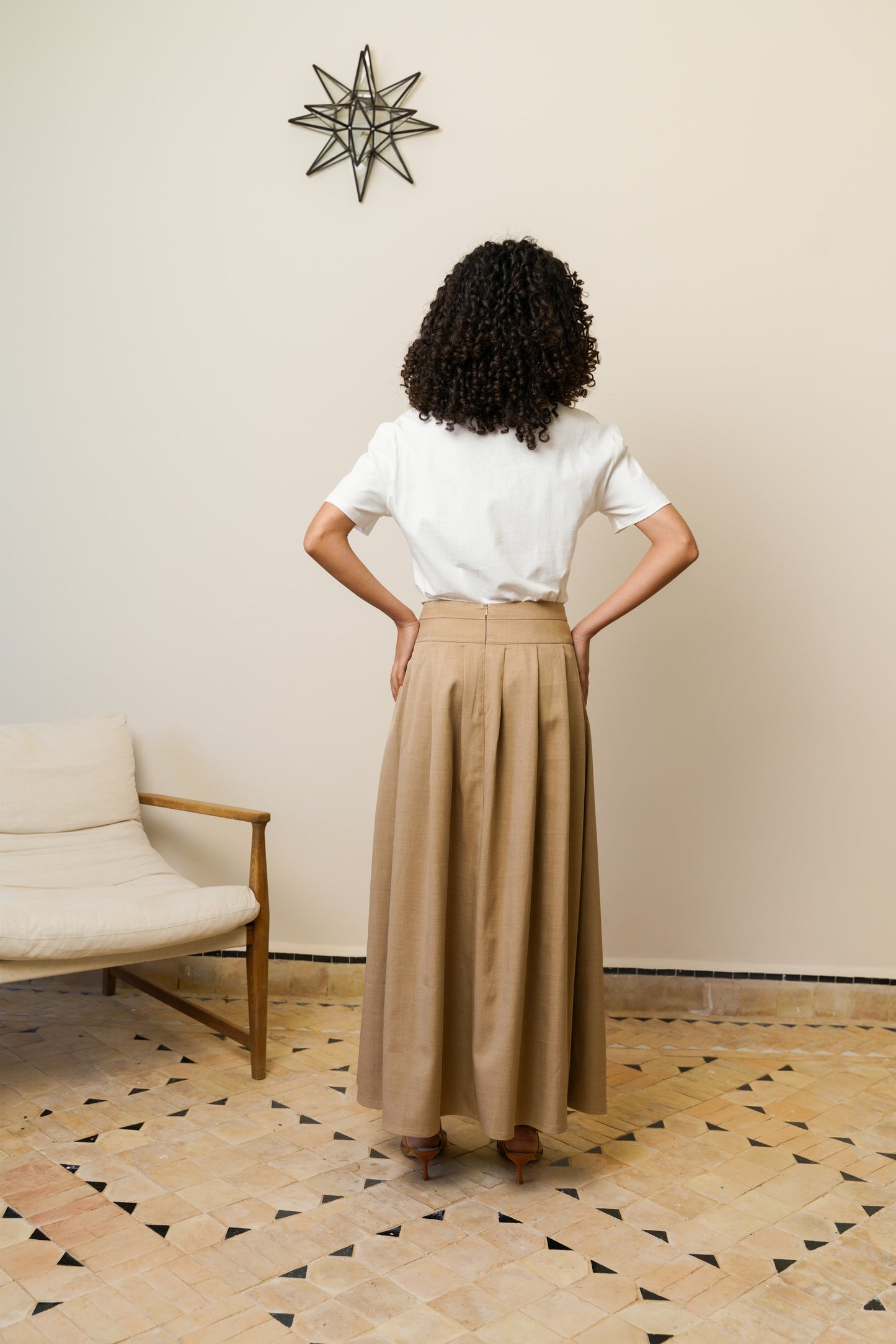 JUPE LONGUE CAMÉLIA