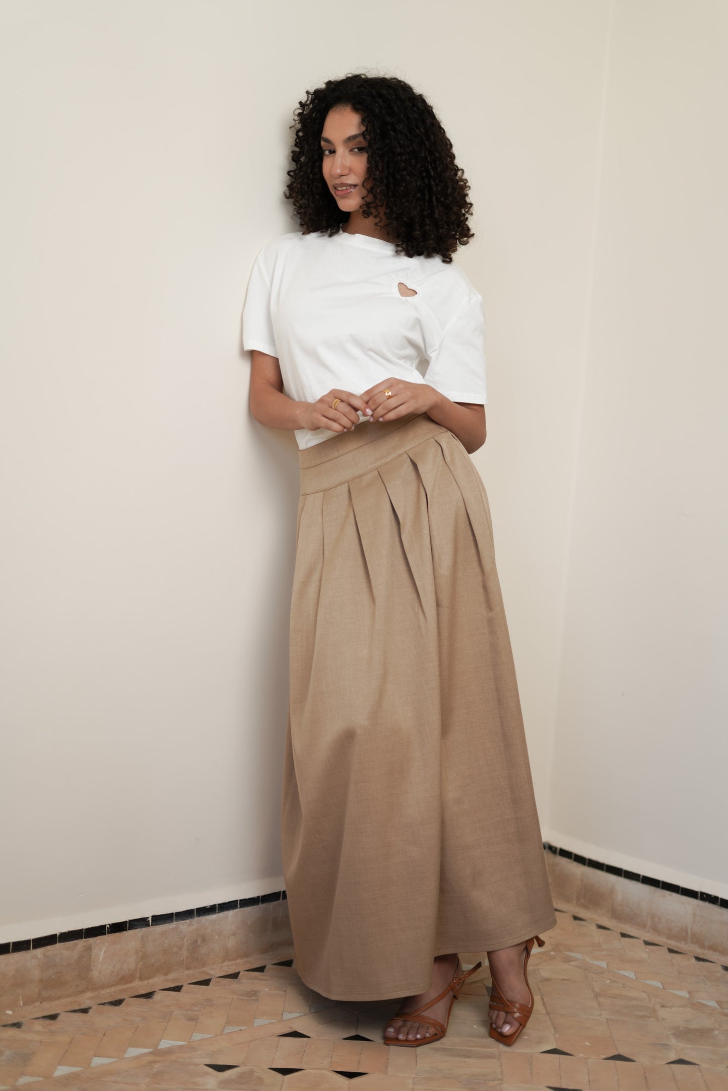 JUPE LONGUE CAMÉLIA