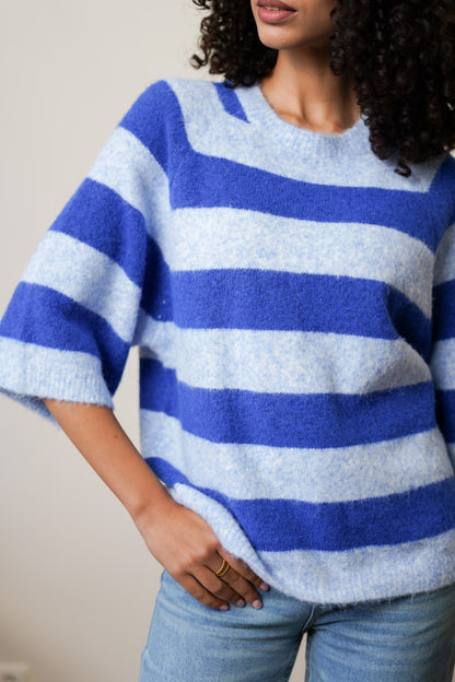 MAYA STRIPED SWEATER