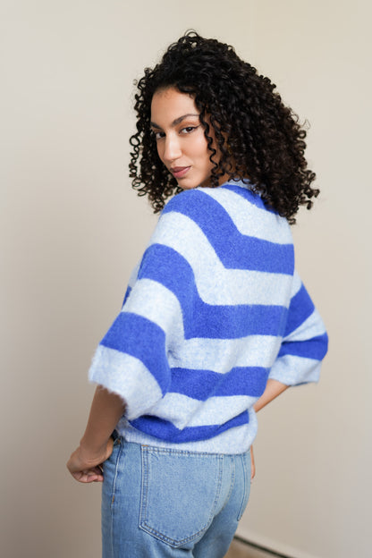 MAYA STRIPED SWEATER