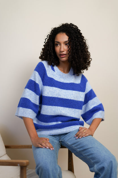 MAYA STRIPED SWEATER