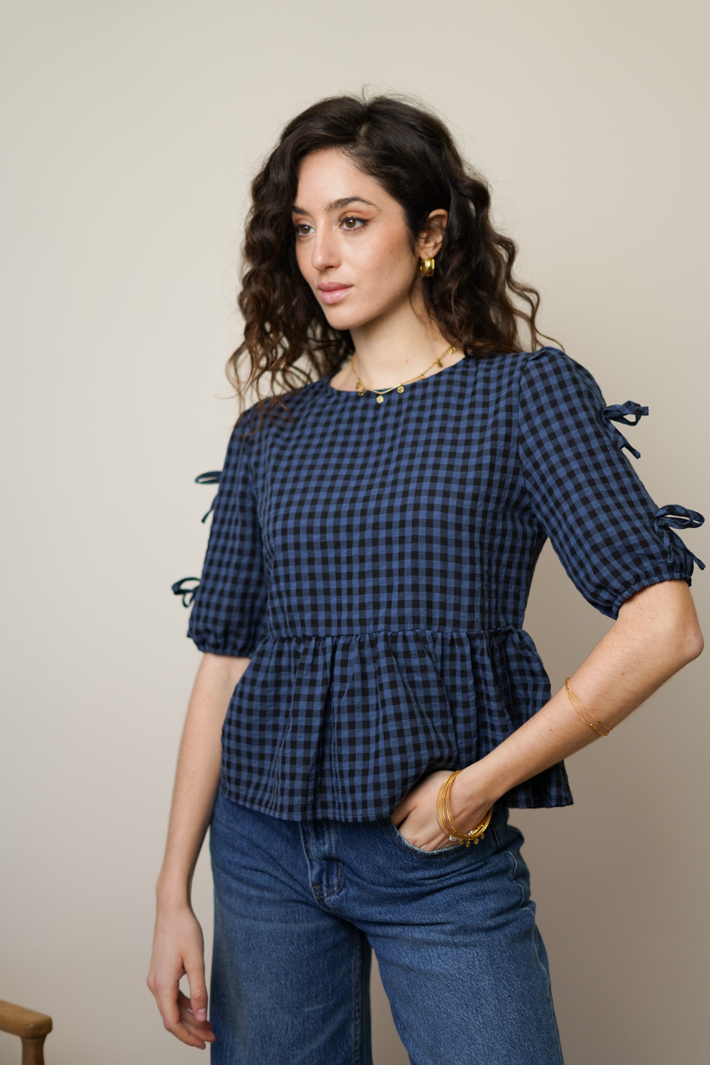 BLOUSE VICHY CHLOÉ